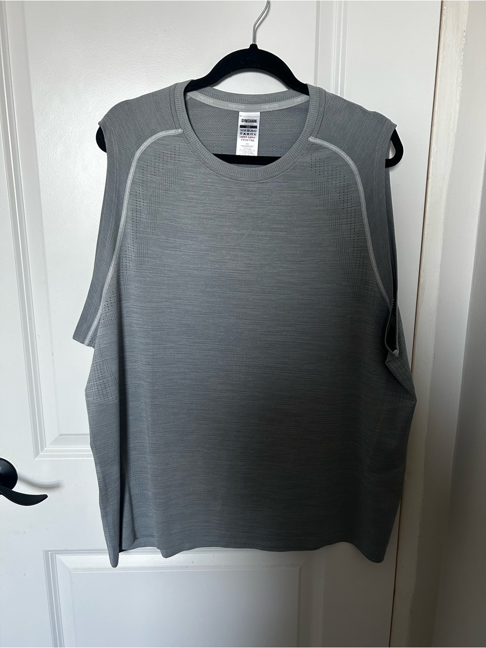 Gymshark Grey Sleeveless Tank Top
